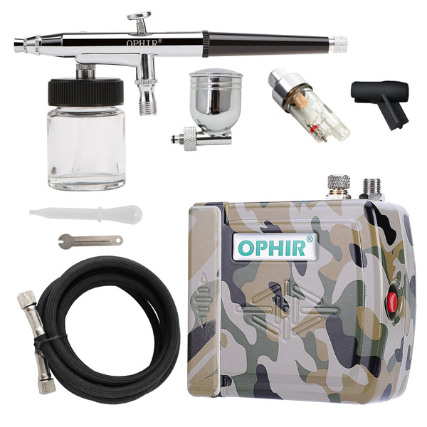 Deluxe Temporary Tattoo Airbrush Kit with G34 Airbrush, Master Compressor  TC-20, Air Hose, 100 Tattoo Stencils & 8 Custom Body Art Colors :  Amazon.ca: Beauty & Personal Care